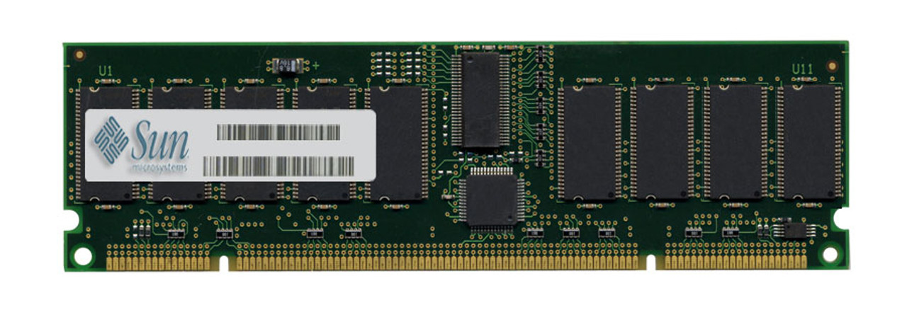 Sun 256MB Kit (2 X 128MB) ECC Registered FPM 8K 5V 60ns 200-Pin DIMM Memory Mfr P/N X7004ANB5013136