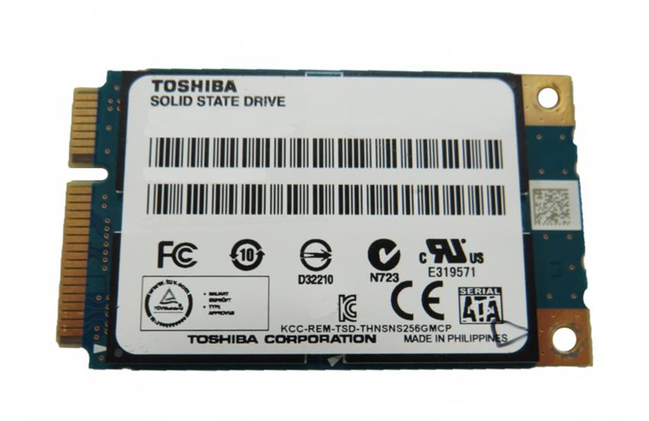 Toshiba 60 GB Solid State Drive - Internal - mini-SATA (SATA/600) - mini-SATA - Plug-in  MFR P/N THNSNH060GMCT4PAGB