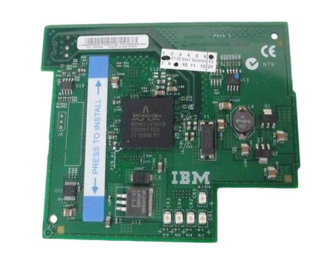 IBM 1Gbps RJ-45 Gigabit Ethernet Expansion Card for BladeCenter Mfr P/N 73P903004