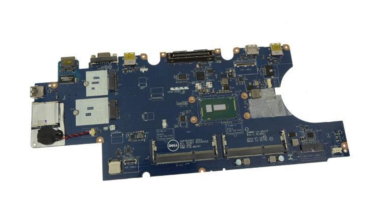 Dell System Board (Motherboard) 2.10GHz With Intel Core i3-5010u Processors Support for Latitude E5550  Mfr P/N CN-0V82HM