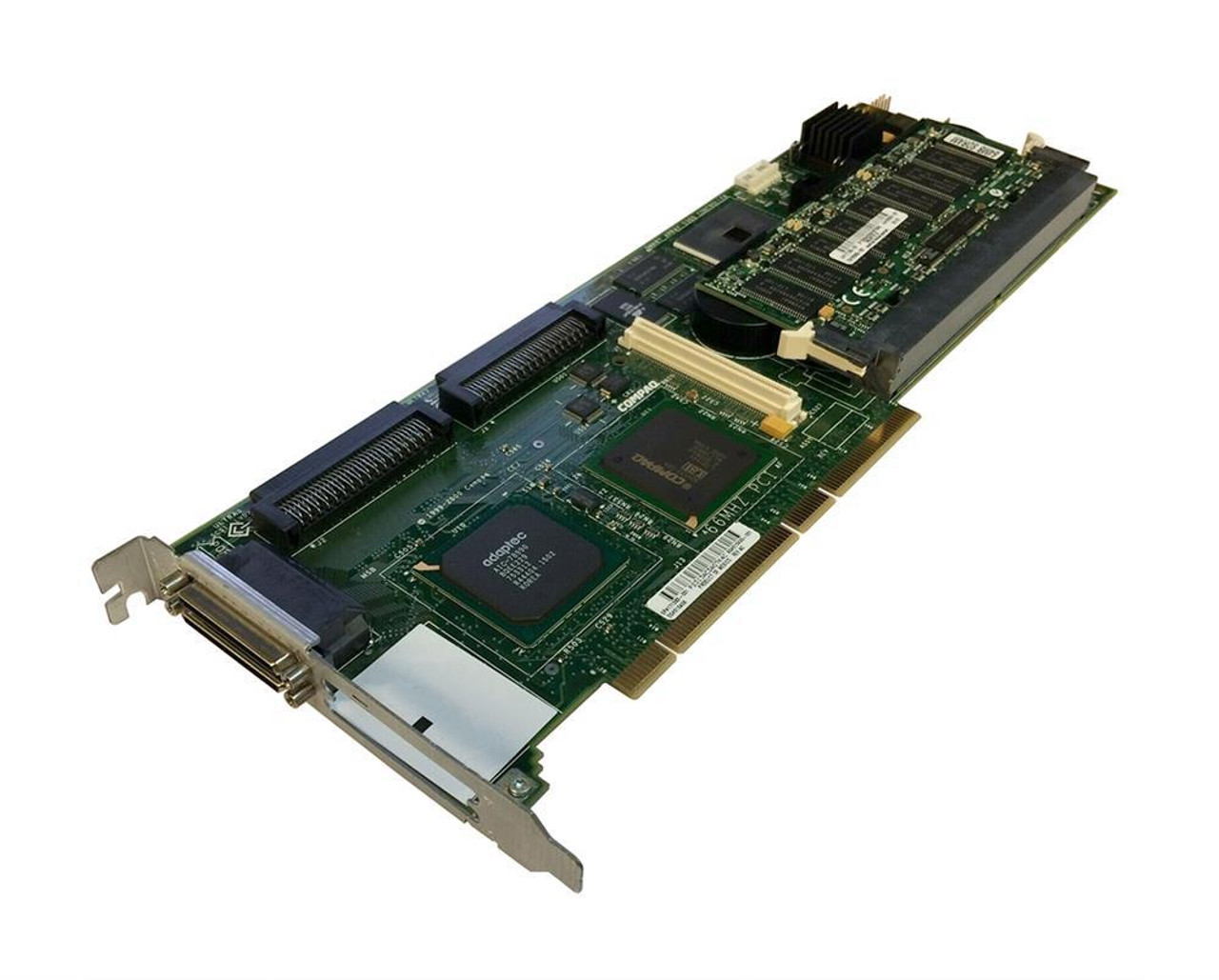 Compaq Smart Array 5302 2-Channel 64-Bit Ultra3 128MB PCI SCSI LVD/SE Controller Card Mfr P/N 171383-001-128MB