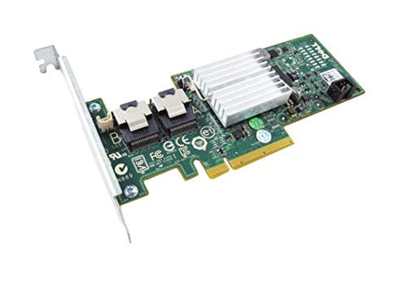 Dell 8-Port SATA 6Gbps / SAS 6Gbps PCI Express 2.0 x8 HBA Controller Card Mfr P/N 0W8J8X