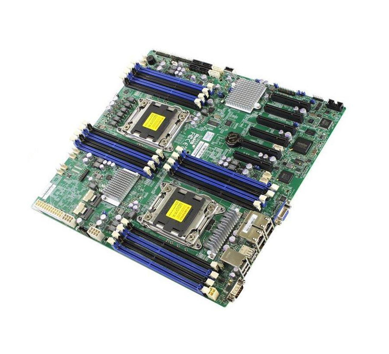 SuperMicro X9DRD-7LN4F-JBOD Socket LGA 2011 Intel C602J Chipset Intel Xeon E5-2600/ E5-2600 v2 Series Processors Support DDR3 16x DIMM 4x SATA2 3.0Gb/s E-ATX Server Motherboard  Mfr P/N MBD-X9DRD-7LN4F-JBOD-B