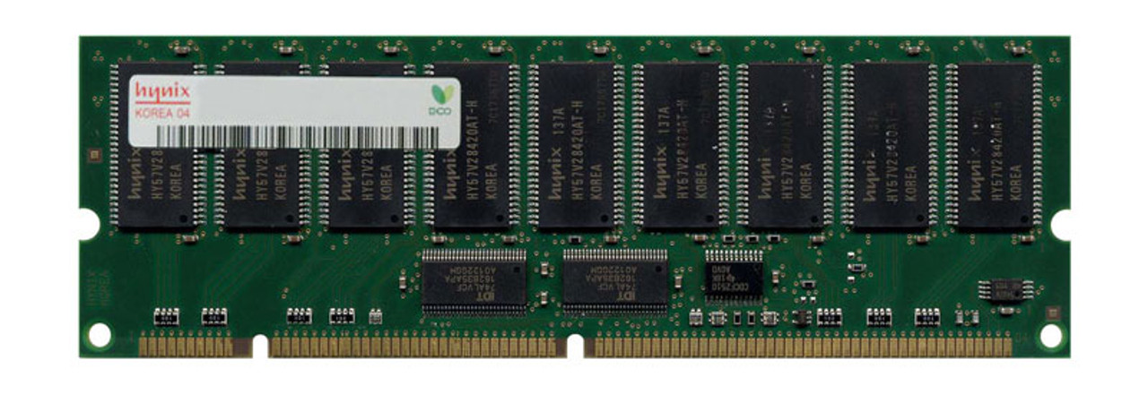 Hynix 64MB PC133 133MHz ECC Unbuffered CL3 168-Pin DIMM Memory Module Mfr P/N HYM76V8735HGLT8-K