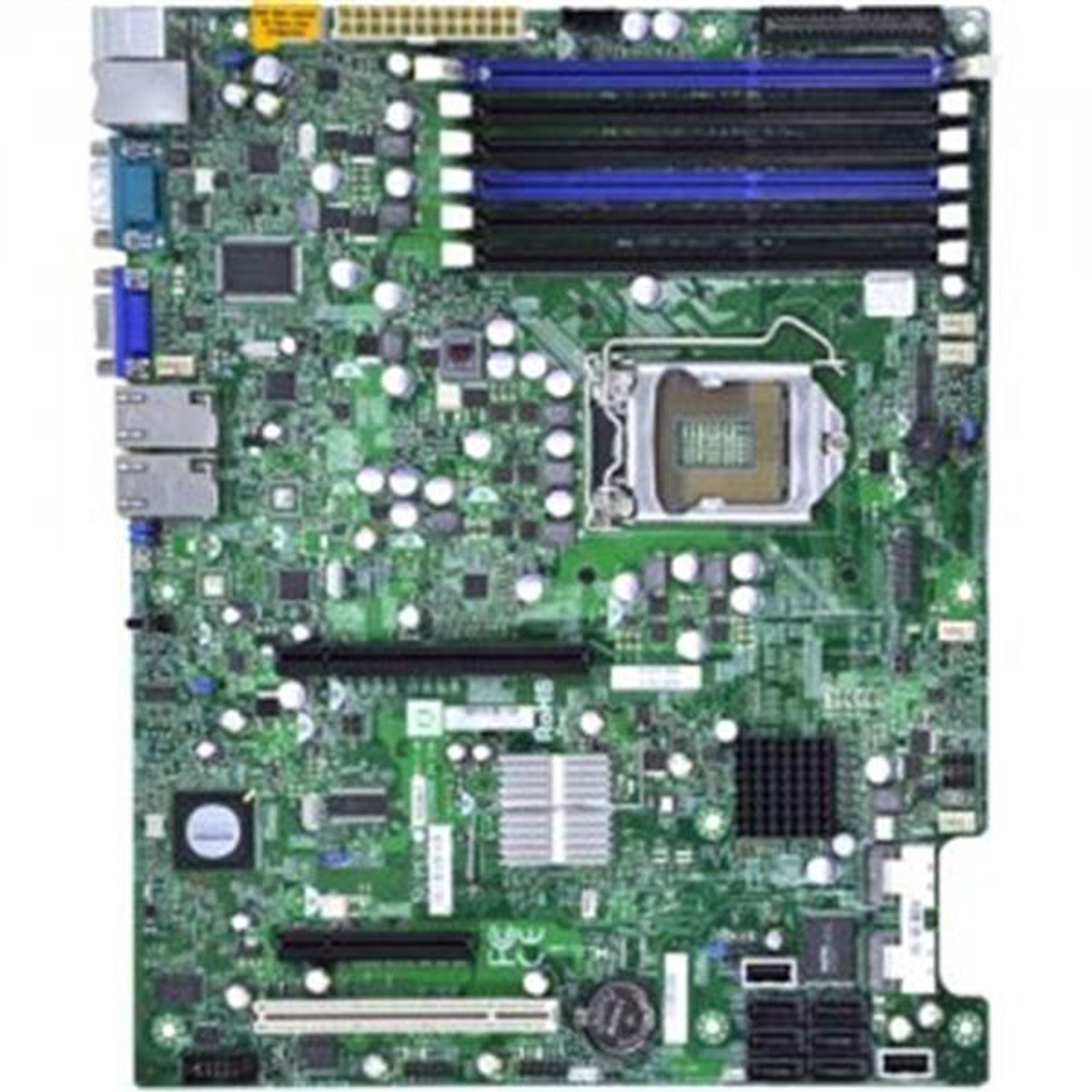 MBD-X8SI6-F SuperMicro X8SI6-F Socket LGA 1156 Intel 3420 Chipset Intel Xeon X3400/L3400 / Core i3 / Pentium Processors Support DDR3 6x DIMM 6x SATA 3