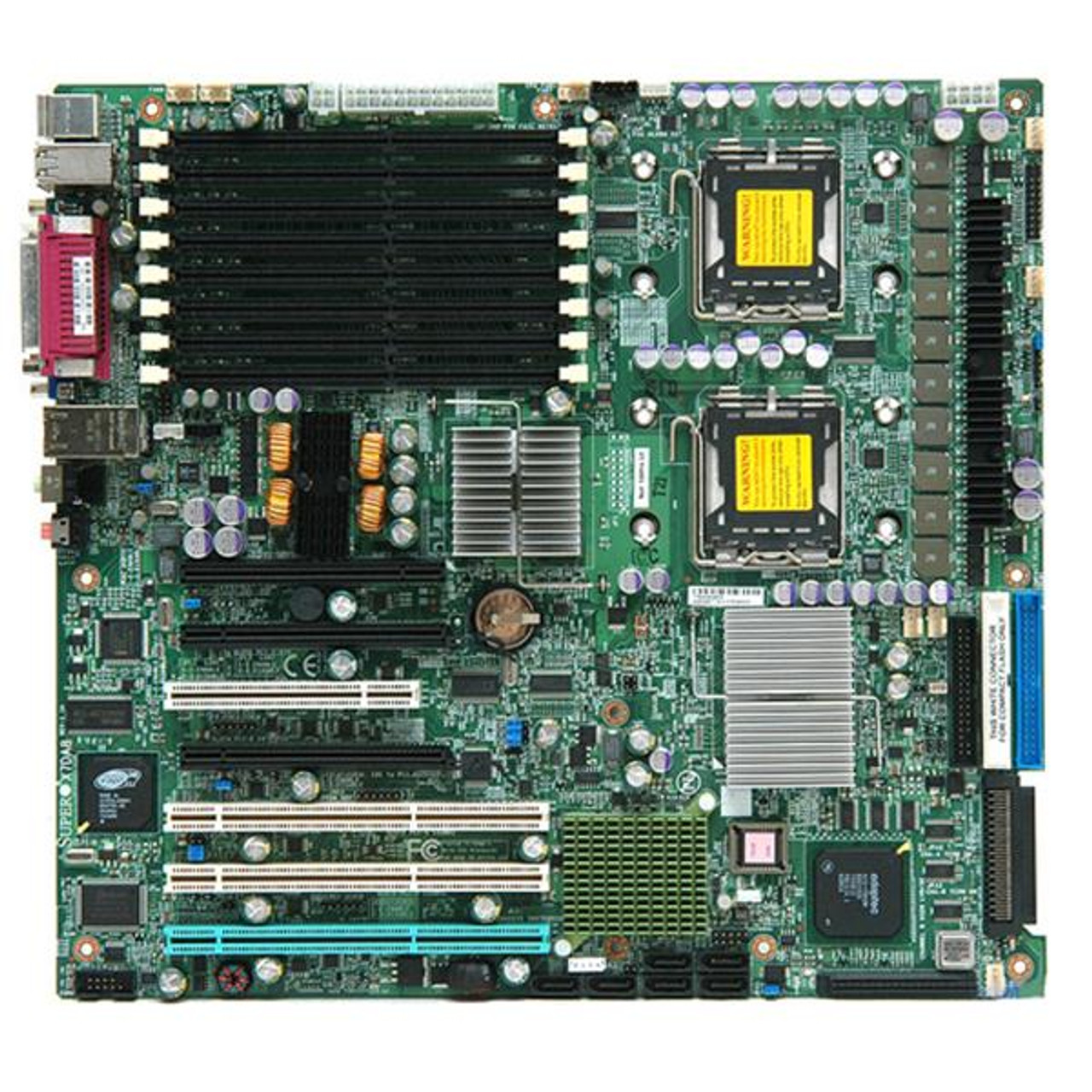 MBD-X7DA8 SuperMicro X7DA8 Dual Socket LGA 771 Intel 5000X Chipset Quad/Dual 64-Bit Intel Xeon Processors Support DDR2 8x DIMM 6x SATA2 Extended ATX S