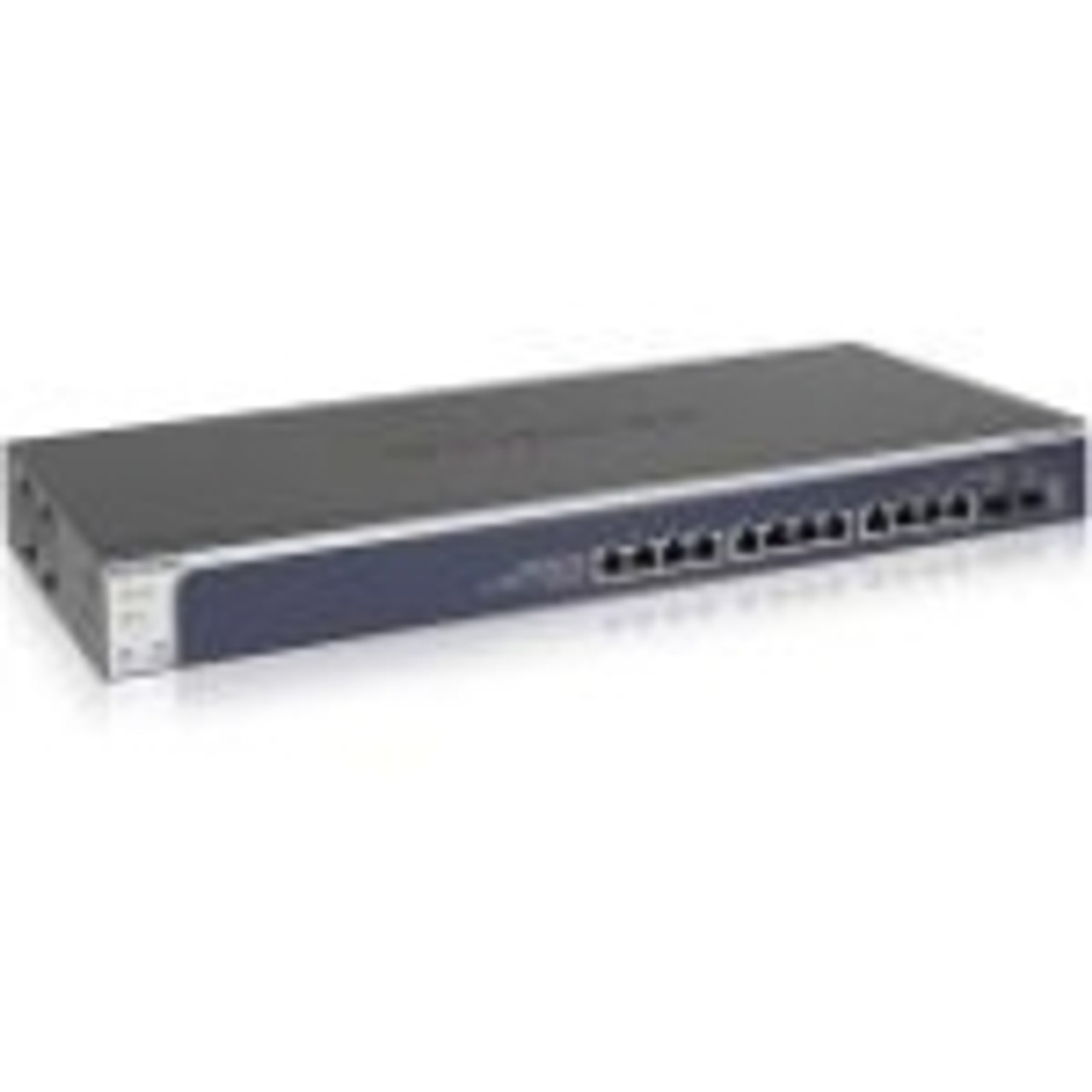 XS712T-200NES Netgear 12-Port 10-Gigabit Ethernet Smart Managed Pro Switch (XS712Tv2) 3 Layer Supported Rack-mountable