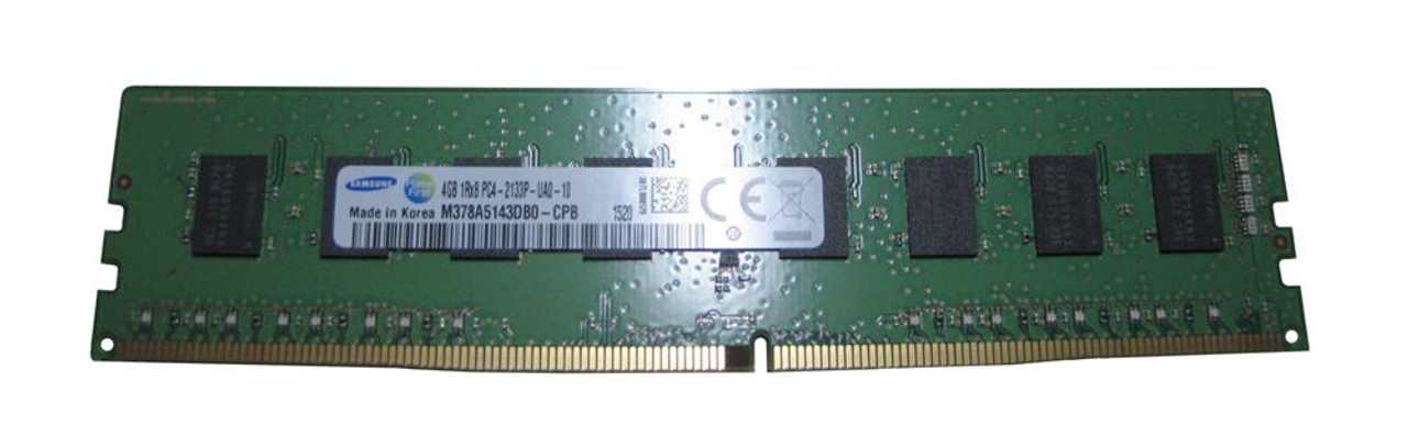 4GB Module DDR4 PC4-17000 CL=15 non-ECC Unbuffered DDR4-2133 Single Rank, x8 1.2V 512Meg x 64 for Lenovo ThinkServer TS150 70LX0017UX Mfr P/N n/a