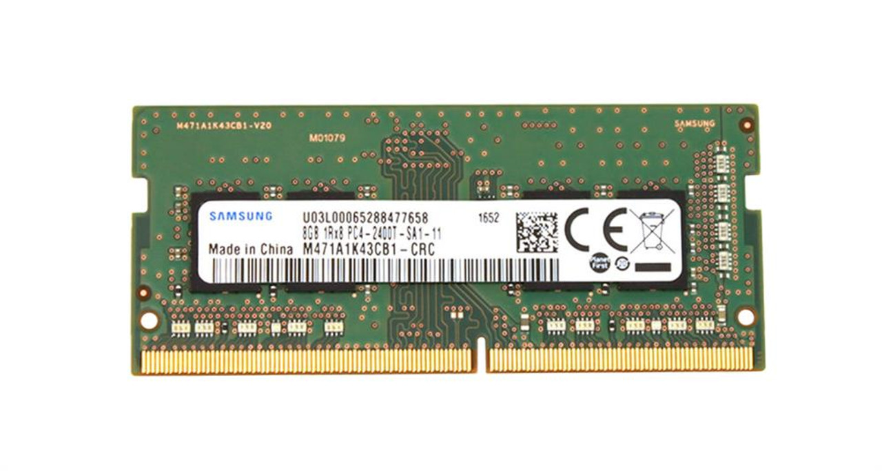 8GB Module DDR4 SoDimm 260-Pin PC4-19200 CL=17 non-ECC Unbuffered DDR4-2400 Single Rank, x8 1.2V 1024Meg x 64 for Lenovo Legion Y720-15IKB 80VR002GUS Mfr P/N n/a