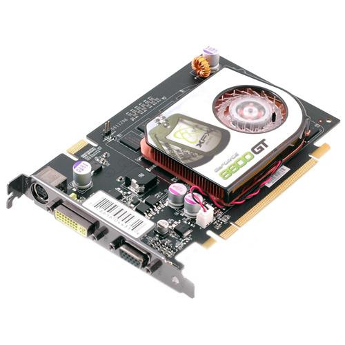 XFX GeForce 8600 GT 1GB 128-Bit GDDR2 PCI Express x16 DVI/ D-Sub/ HDTV/ S-Video Out/ HDCP Ready/ SLI Support Video Graphics Card Mfr P/N PVT84JZAFG