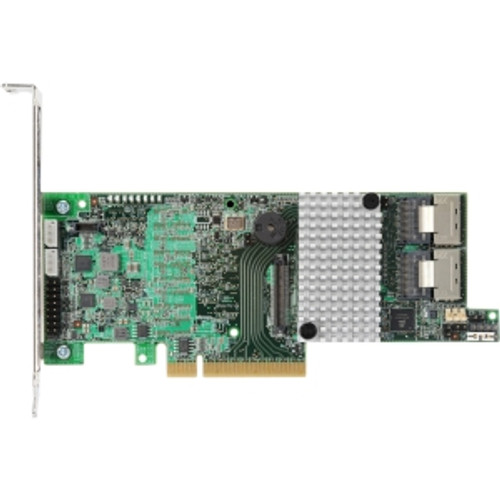 LSI MegaRAID SAS 9266-8i 1GB Cache 8-Port SAS 6Gbps / SATA 6Gbps PCI Express 2.0 x8 MD2 Low Profile RAID 0/1/5/6/10/50/60 Controller Card Kit Mfr P/N LSI0029692668IKIT