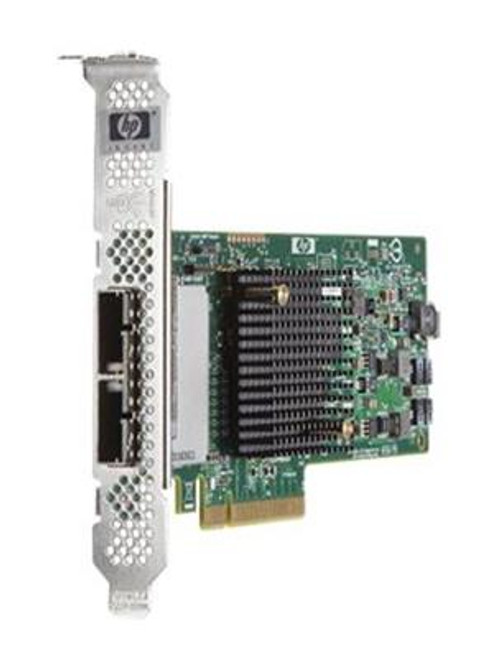 HP H221 Dual-Ports SAS 6 Gbps / SATA 6Gbps PCI Express 2.0 x8 HBA Controller Card Mfr P/N 6509311