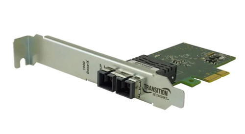 N-GXE-SC-02-FC Transition Networks Gigabit Ethernet Card - PCI Express - Optical Fiber - 1000Base-X - Plug-in