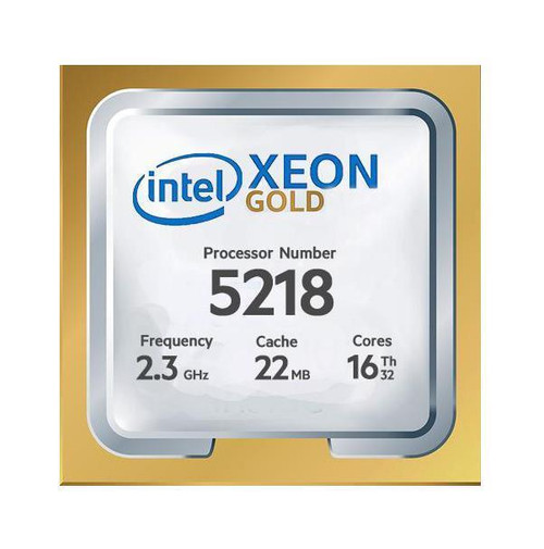 338-BTKX Dell 2.30GHz 22MB Cache Socket FCLGA3647 Intel Xeon Gold 5218 16-Core Processor Upgrade