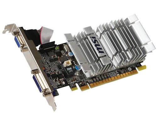 N8400GS-D1GD3H/LP MSI Nvidia GeForce 8400GS 1GB DDR3 64-Bit VGA/DVI Low Profile PCI-Express 2.0 x16 Video Graphics Card