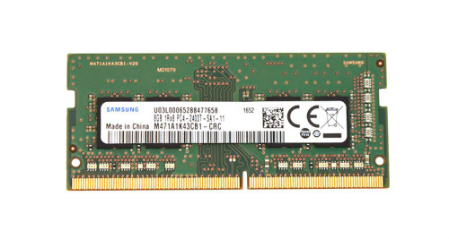8GB Module DDR4 SoDimm 260-Pin PC4-19200 CL=17 non-ECC Unbuffered DDR4-2400 Single Rank, x8 1.2V 1024Meg x 64 for Lenovo ThinkCentre M910z 10NR000PUS Mfr P/N n/a