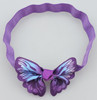 Lavender butterfly headbands