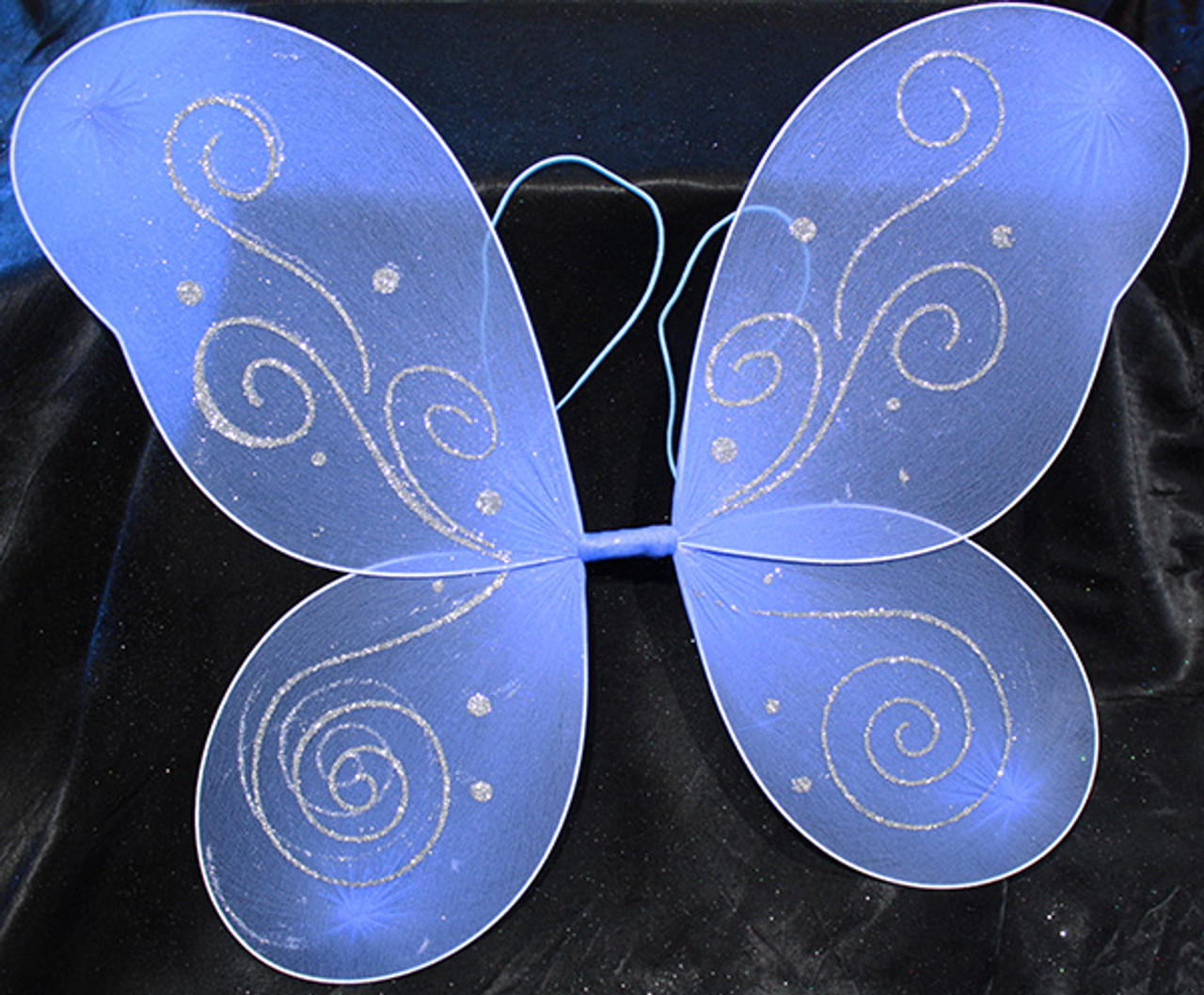 Light blue butterfly wings