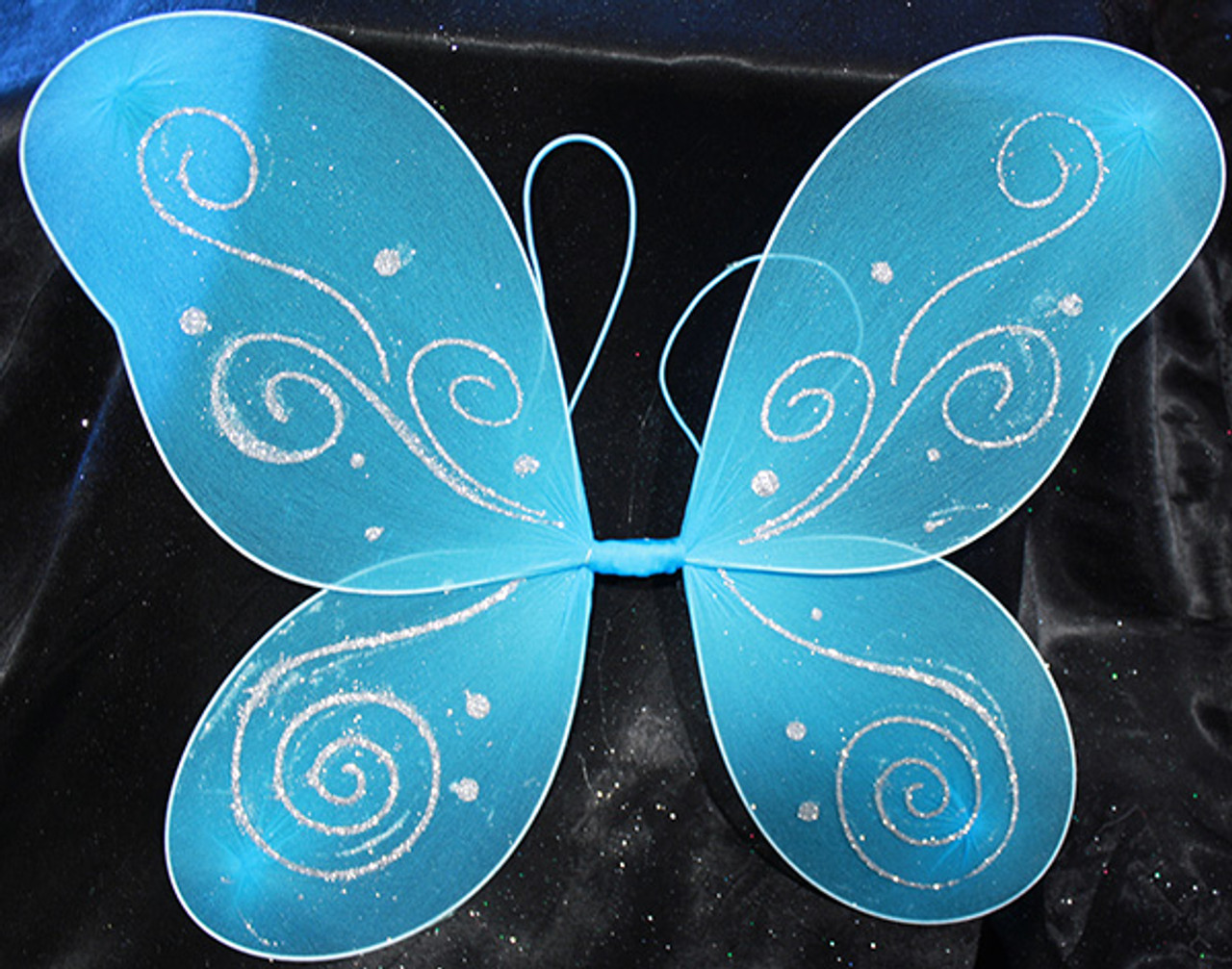 Turquoise butterfly wings