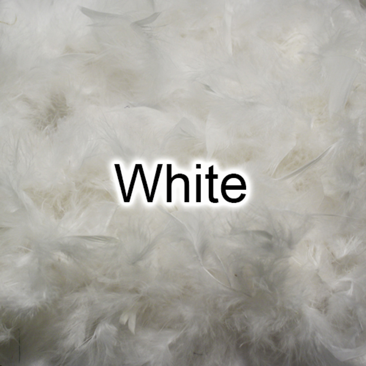 White feather boas
