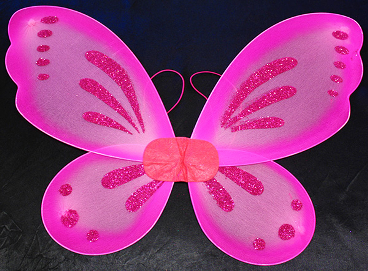 pink fairy wings