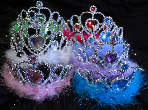 Princess tiaras, princess crowns