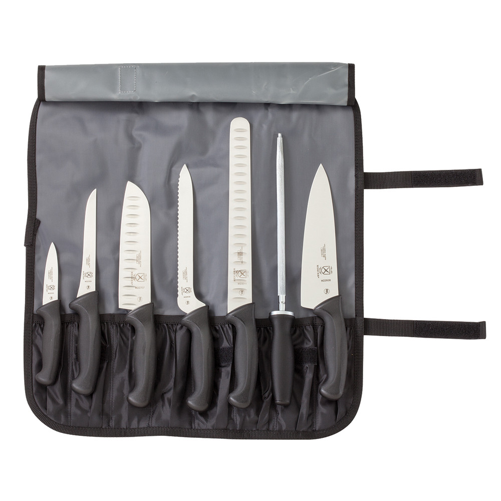 Mercer Culinary M21810 Genesis Knife Case Set, 10 Piece Set w