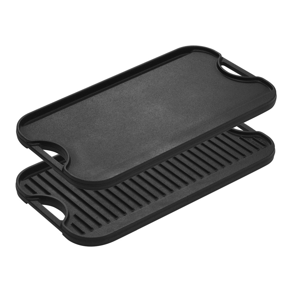 Lodge LSRG3 Reversible Grill/Griddle, 10.5 Cast Iron, Square - Win Depot