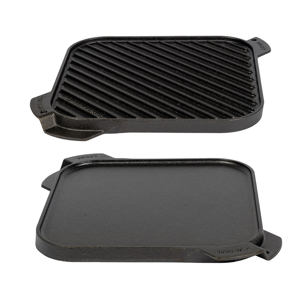 Lodge 20 x 10.5 Inch Cast Iron Reversible Grill/Griddle