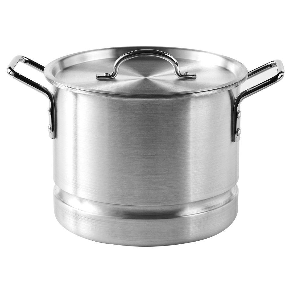 Imusa MEXICANA-24 Steamer, 12 Quart, Aluminum, 3 Piece Set - Win Depot