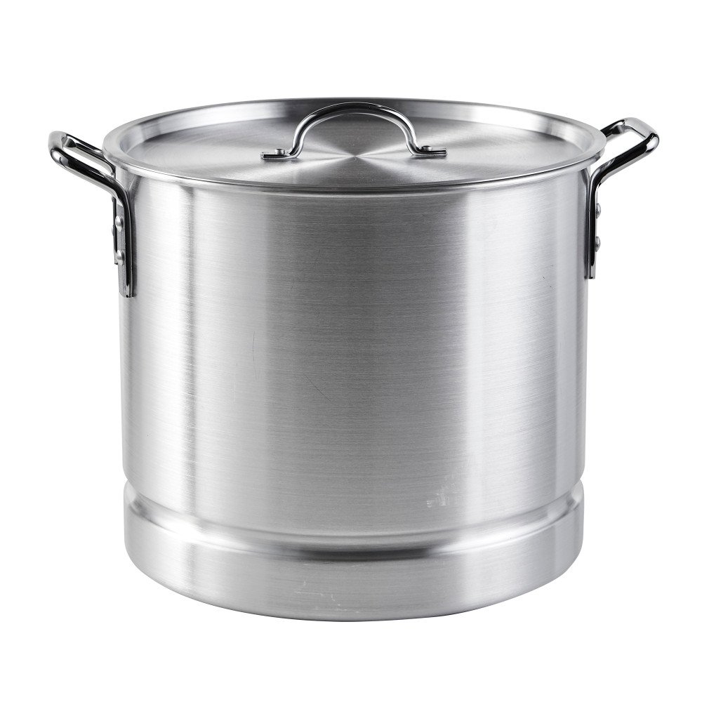 Winco 20 Qt. Aluminum Stock Pot Steamer Basket