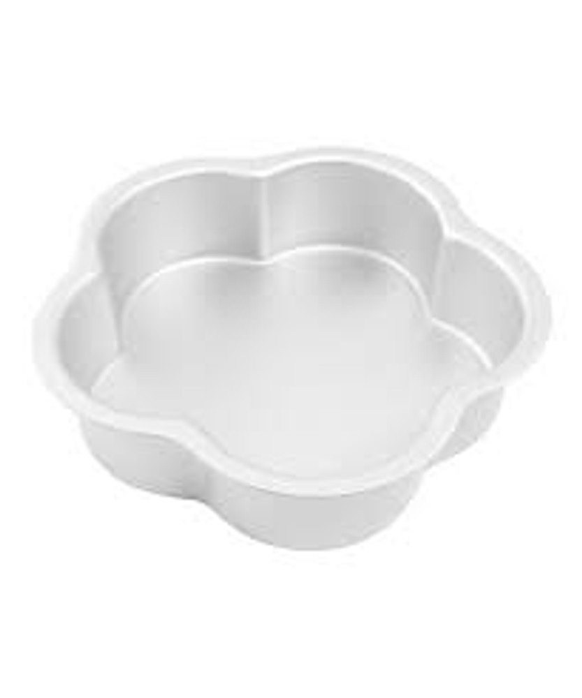 Fat Daddio's PPT-102 Petal Shaped Cake Pan, 10 x 2, Anodized Aluminum,  Solid - Win Depot