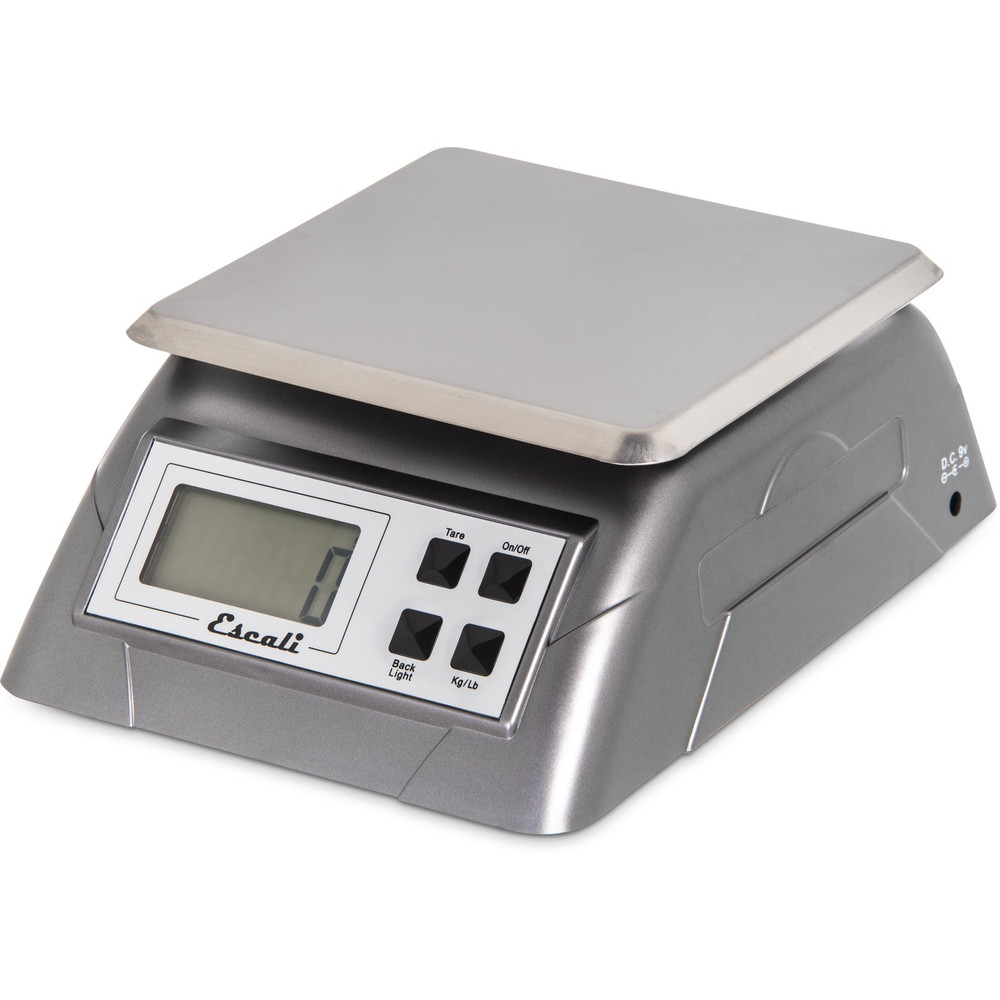 San Jamar / Escali SCDGM66 66 lb. Multi-Function Digital Portion Control Kitchen  Scale