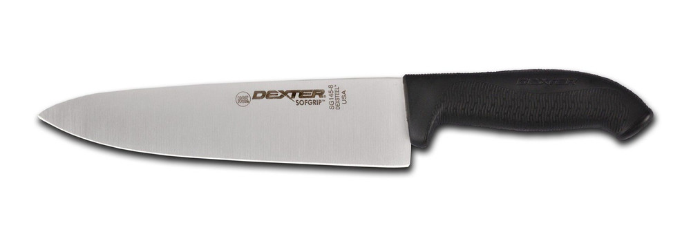 DEXTER RUSSELL 31601B Cooks Knife,10 In,Black 