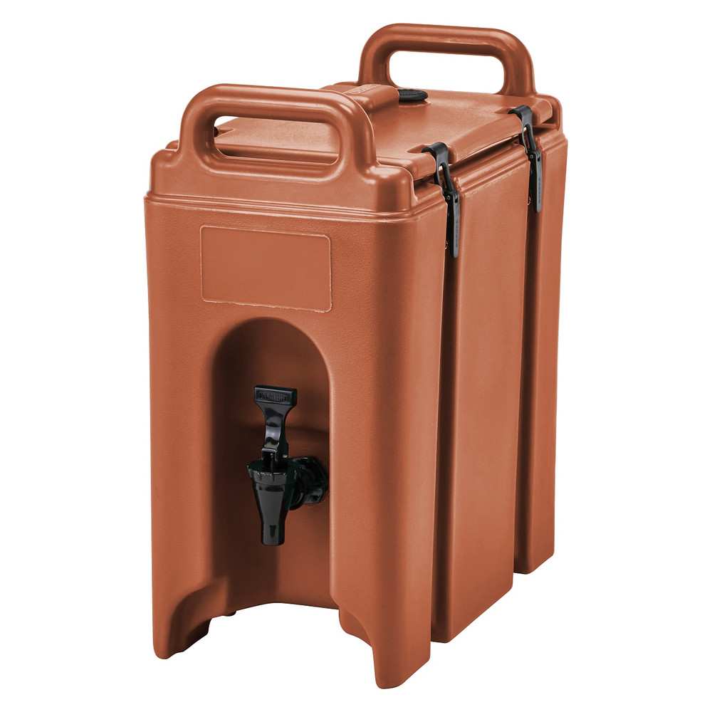 Cambro Dark Brown Camtainer 4.75 Gal Insulated Cold or Hot Beverage  Dispenser | 500LCD131