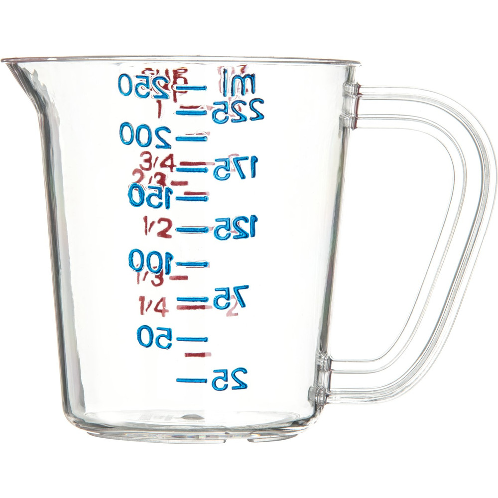 Carlisle 43144-07 Clear Polycarbonate Measuring Cup, 2 Quart - Win