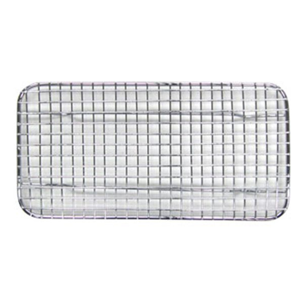Adcraft WPG-510 Wire Pan Grate, 5 x 10-1/2, Footed, Chrome