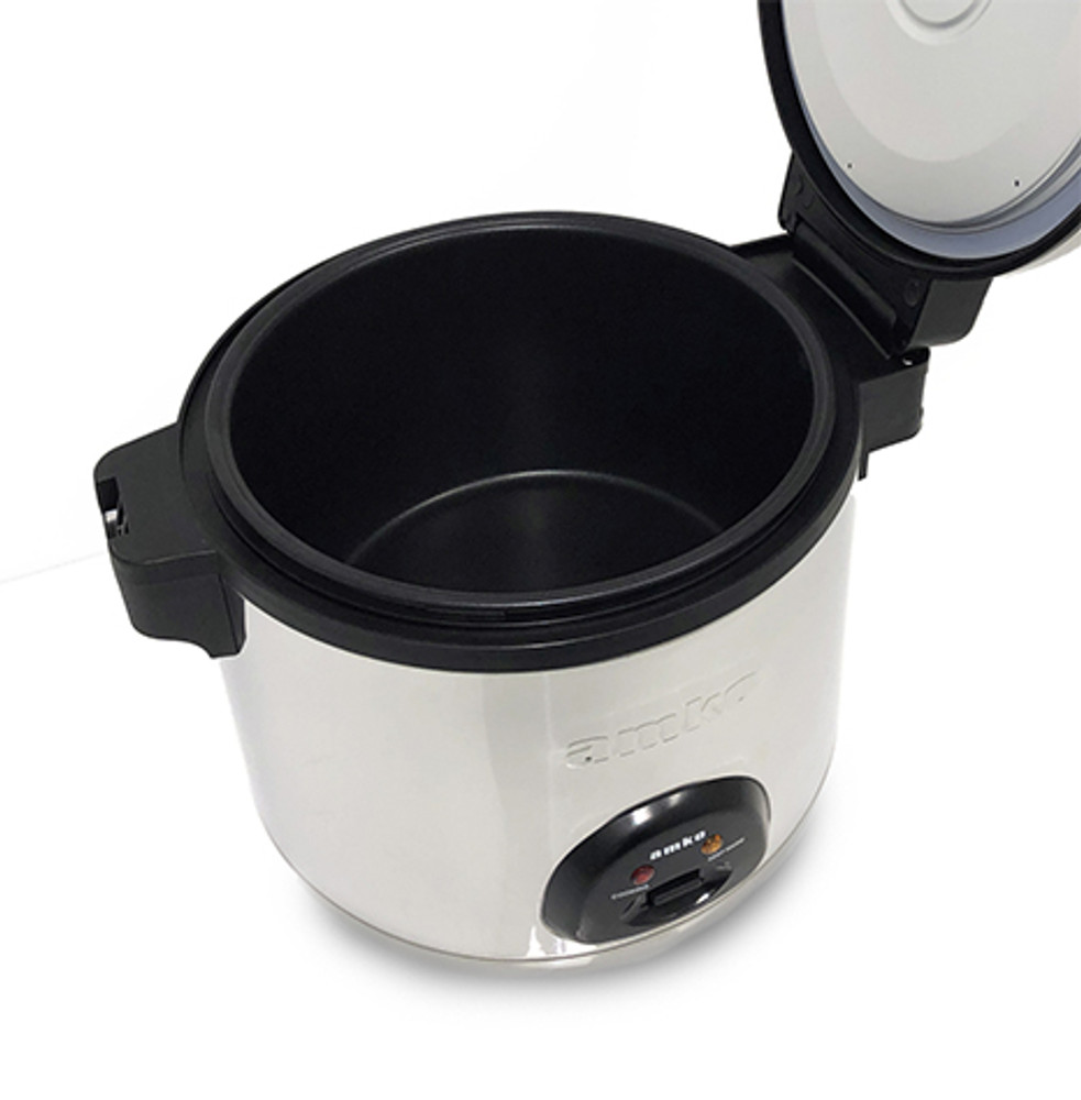 Amko 120 Volt Electric Rice Cooker/Warmer, 62 Bowls