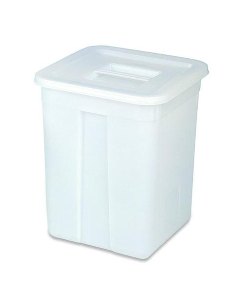 Araven 6.3 Qt. Translucent Square Polypropylene Food Storage Container with  Airtight Lid