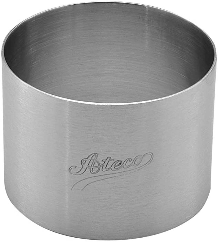 Ateco (48802) 2.375 x 1.75 Stainless Steel Ring Food Mold