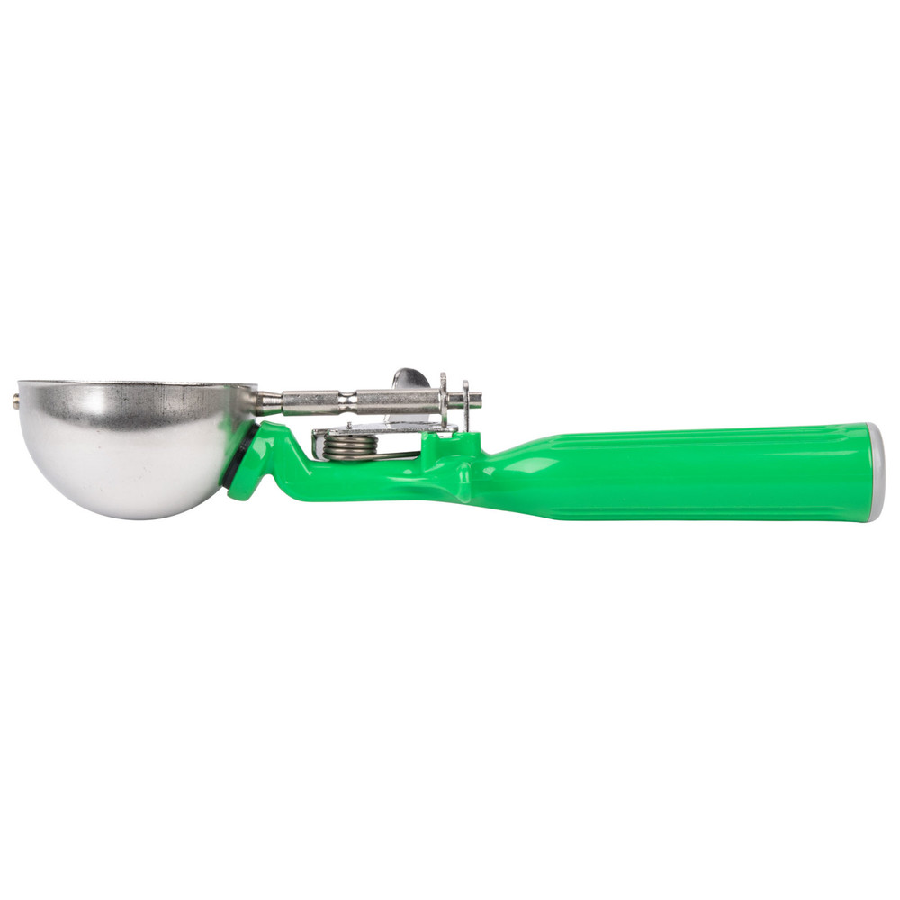 Vollrath 47142 2-2/3 oz. Size #12 Disher w/ Green Handle 