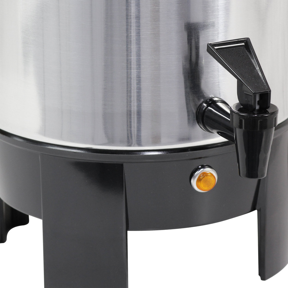 West Bend Commercial Large Capacity Coffee Urn, 30-Cup Coffee Maker with  Automatic Temperature Control, in Stainless Steel (58030)