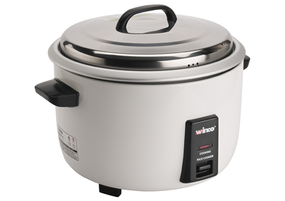 Winco RC-P300 Electric Rice Cooker, 30 Cup Uncooked Rice Capacity - Win  Depot