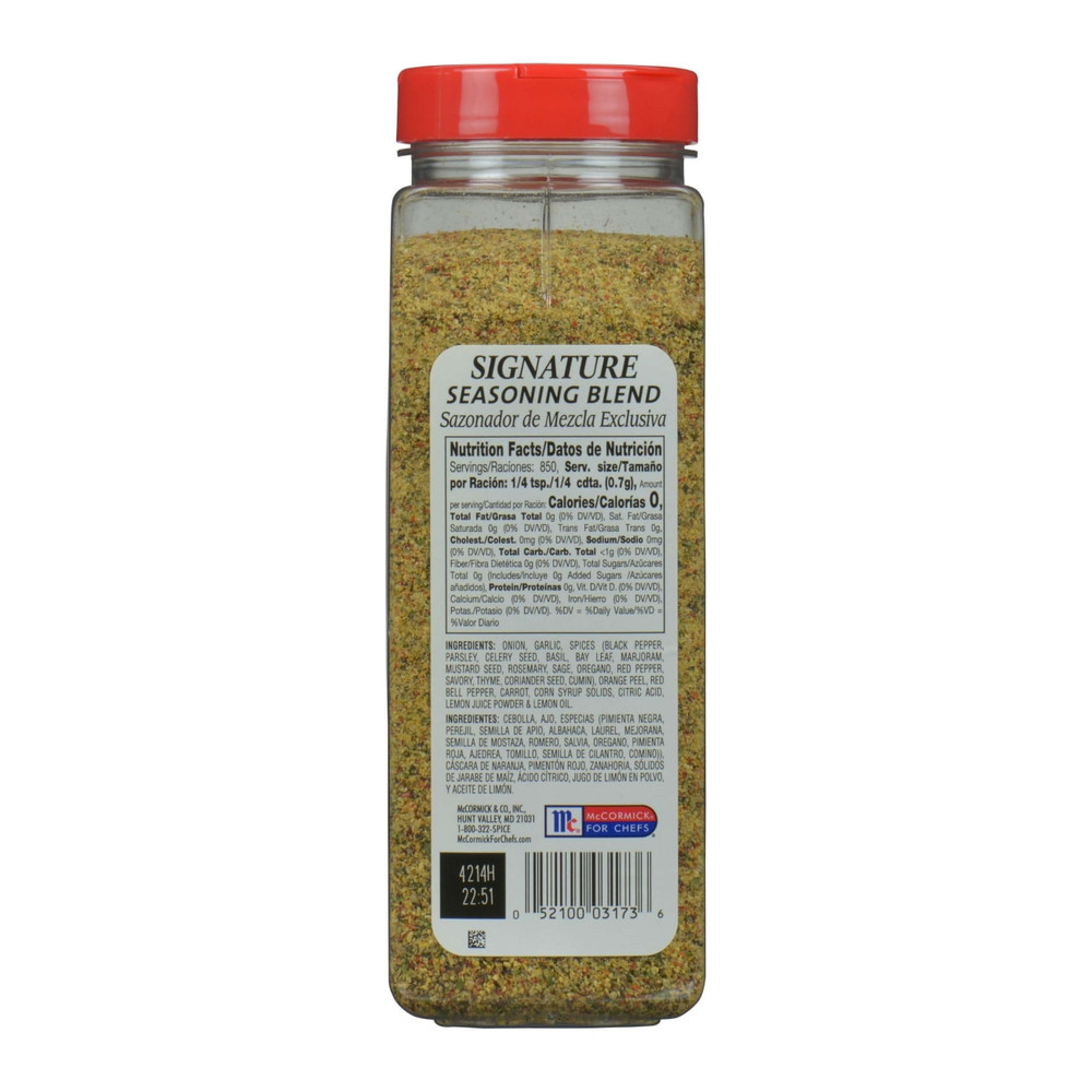 McCormick Perfect Pinch Salt-Free Signature Seasoning Blend 21 oz.