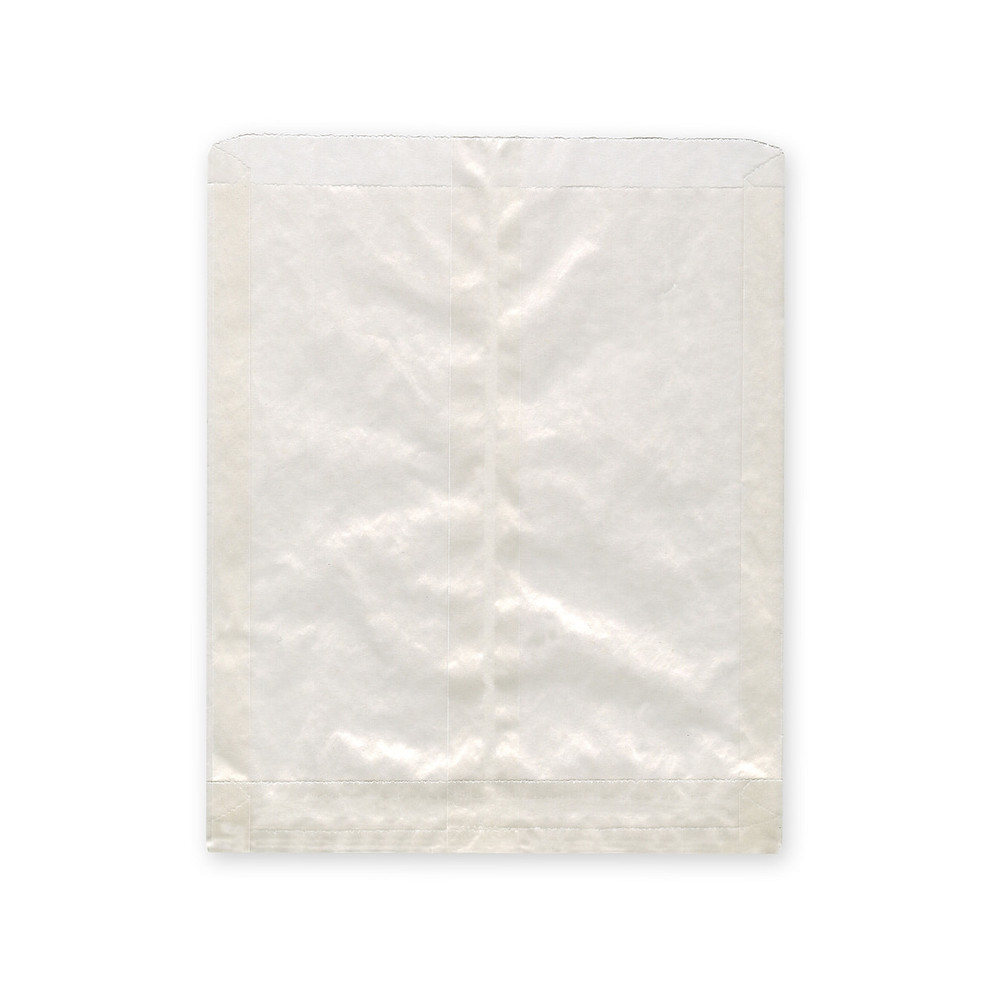 white wet wax sandwich bag