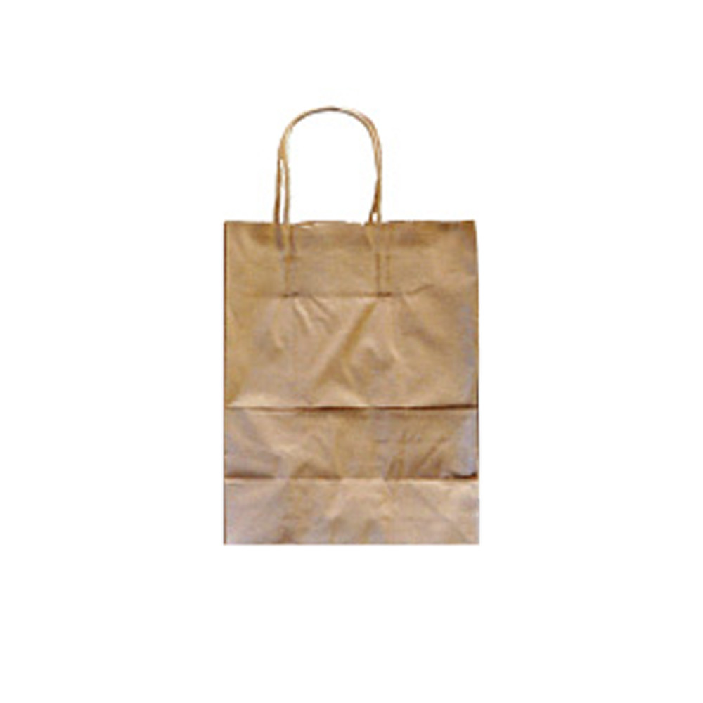 Duro Bistro Bag with Handles, Brown - 250/Case