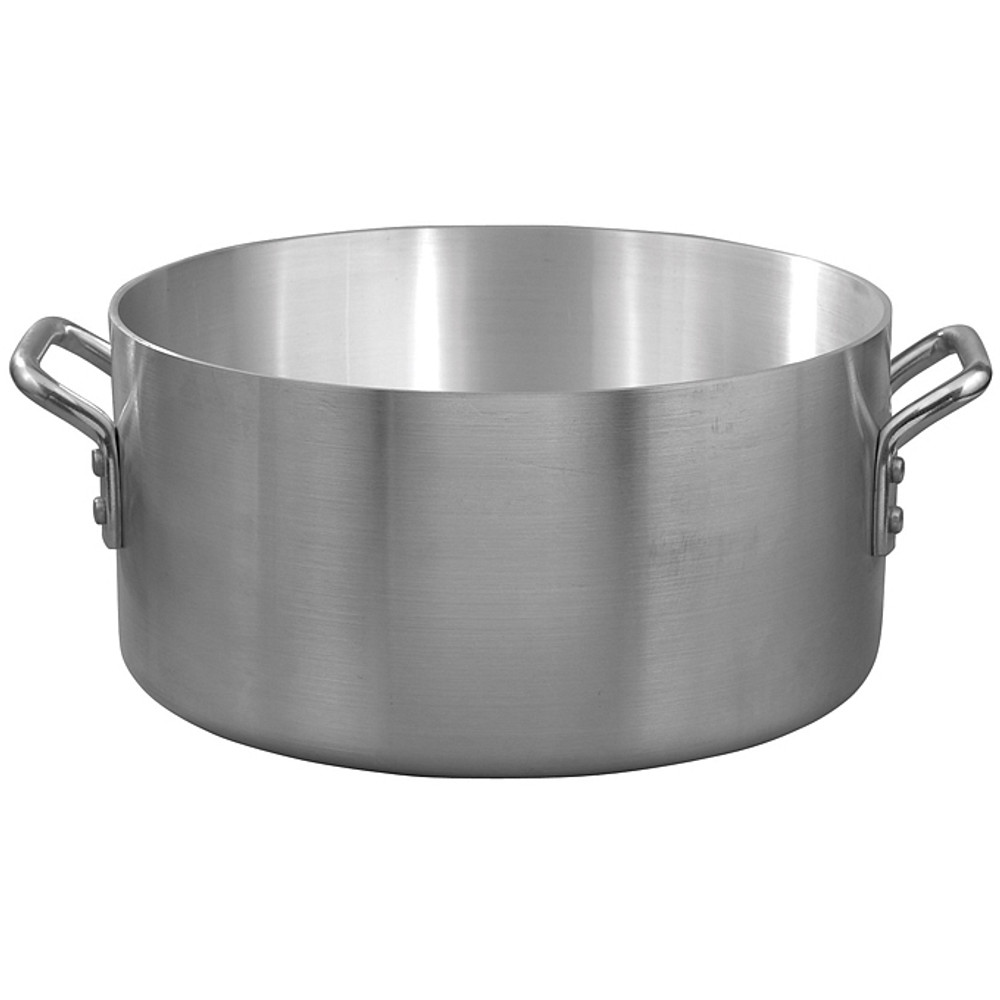 Winco 20 Qt. Aluminum Stock Pot Steamer Basket