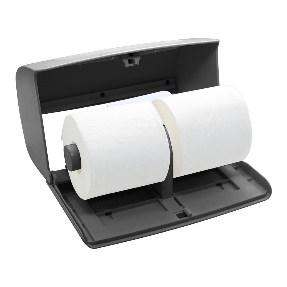 Alpine Industries Stainless Steel Wall Mount Double Post Toilet Paper Holder  at