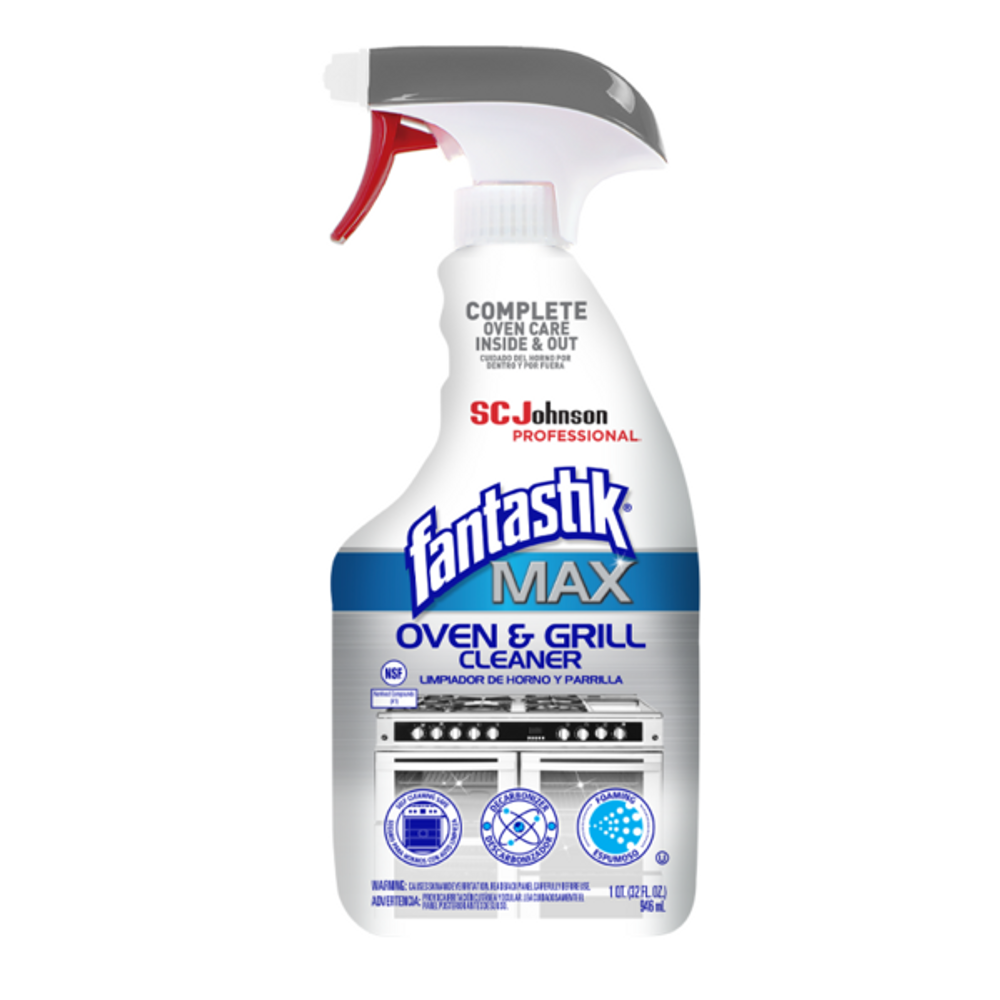 Fantastik Max Oven And Grill Cleaner Spray, 32 oz. - Win Depot