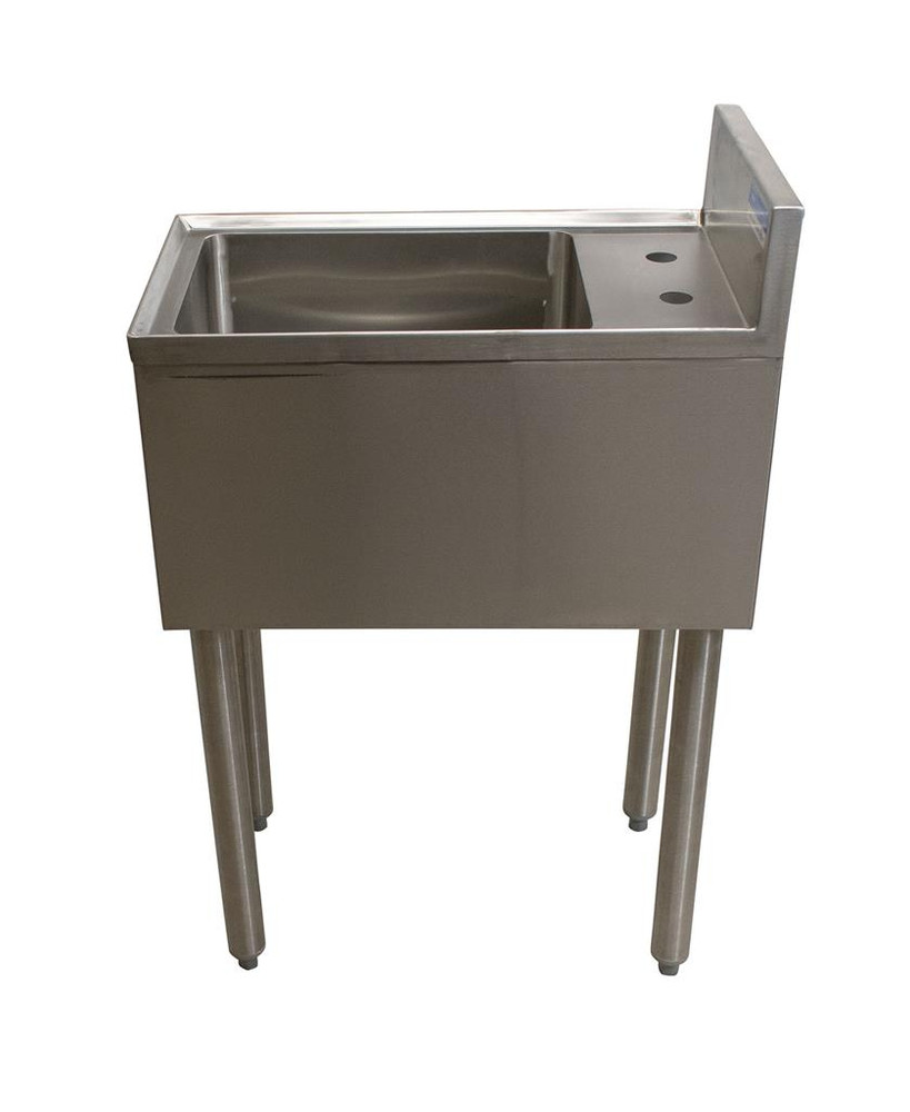 Regency Stainless Steel Underbar Drainboard - 12 x 21